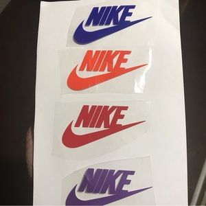 15 Nike iron on vinyl decals | multiple colors